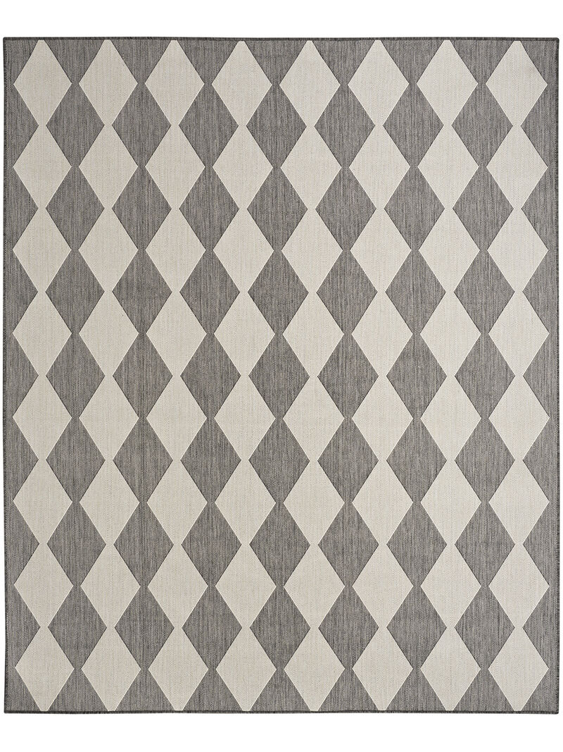 Positano POS04 Charcoal 6' x 9' Rug