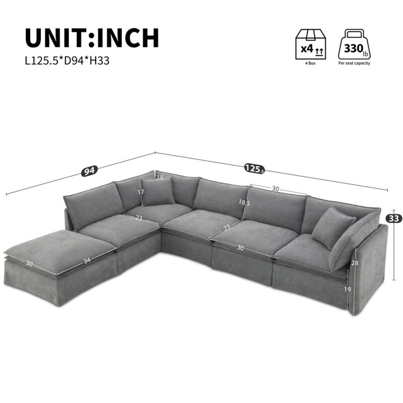 Sconza Modular Sectional Sofa image number 9