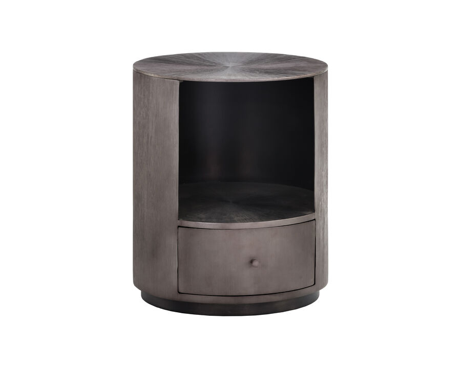 Siena Round Nightstand