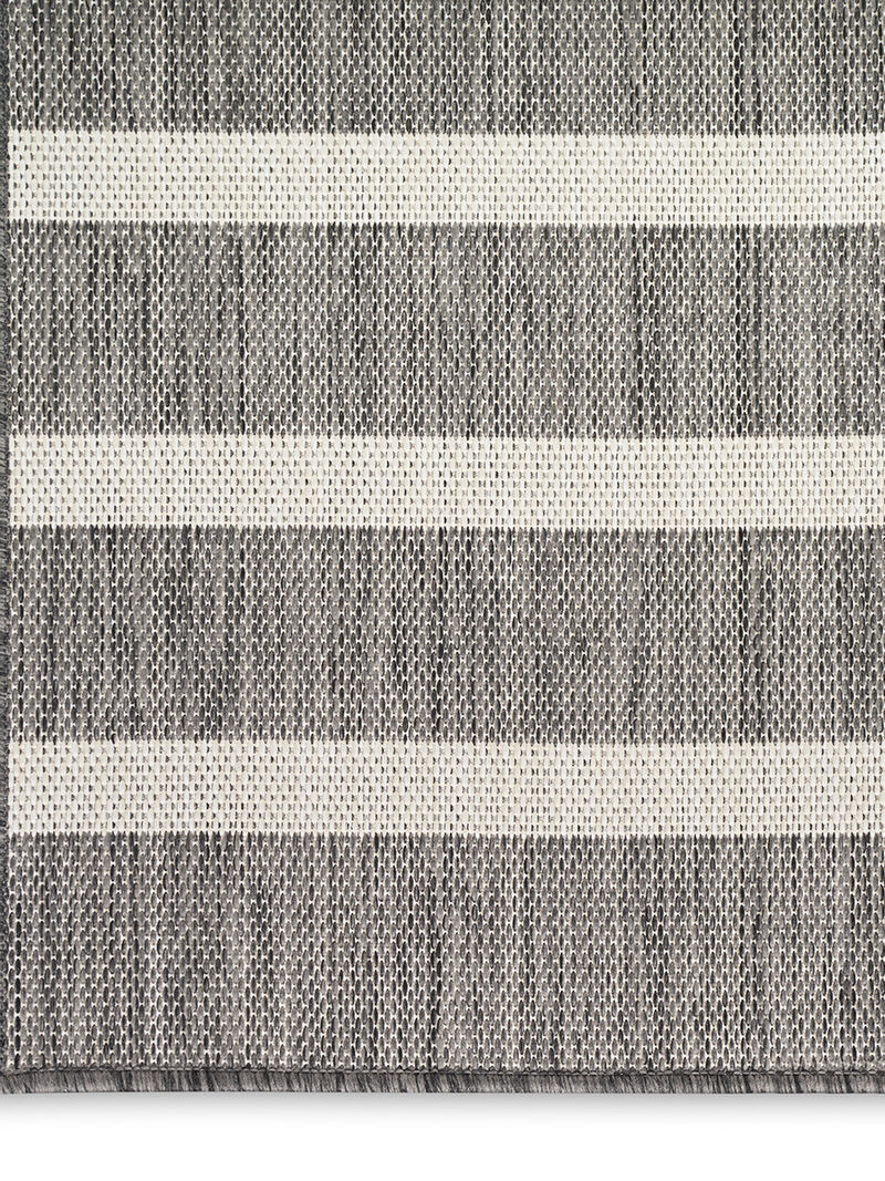 Positano POS03 Charcoal/Ivory 4' x 6' Rug