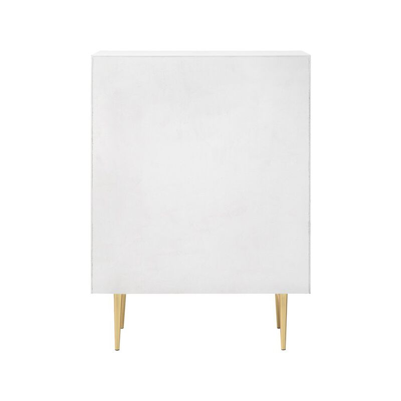 Meridian Furniture Modernist White Gloss Chest