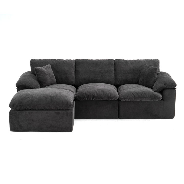 Vubdar L Shape Cloud Couch