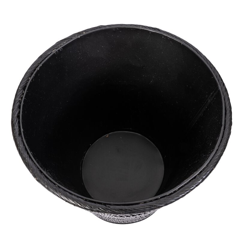 Saboga Home&trade; Round Tapered Waste Basket with Metal Liner image number 2