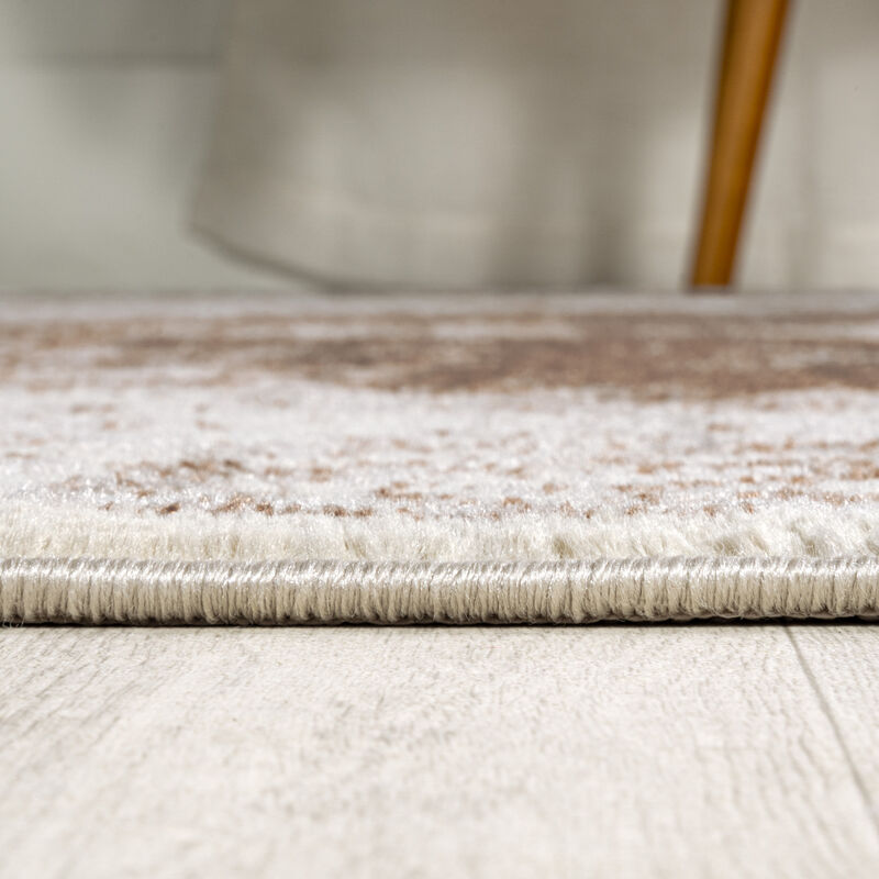 Rosalia Cottage Medallion Cream/Brown Rug