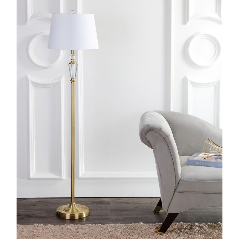 Harper Crystal / Metal LED Floor Lamp