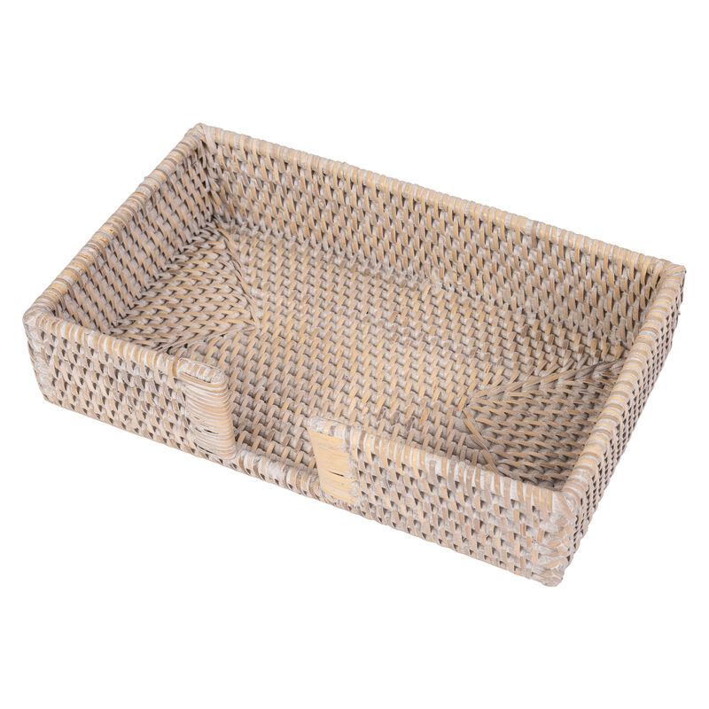Saboga Home&trade; Guest Towel - Rectangular Napkin Holder with Cutout image number 0