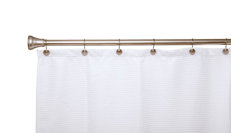 Metal Shower Curtain Hooks, Set of 12 image number 3