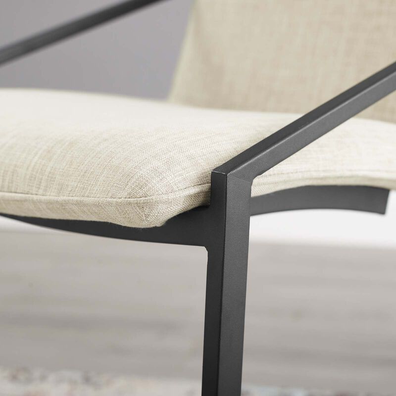 Pitch Upholstered Fabric Dining Armchair image number 6