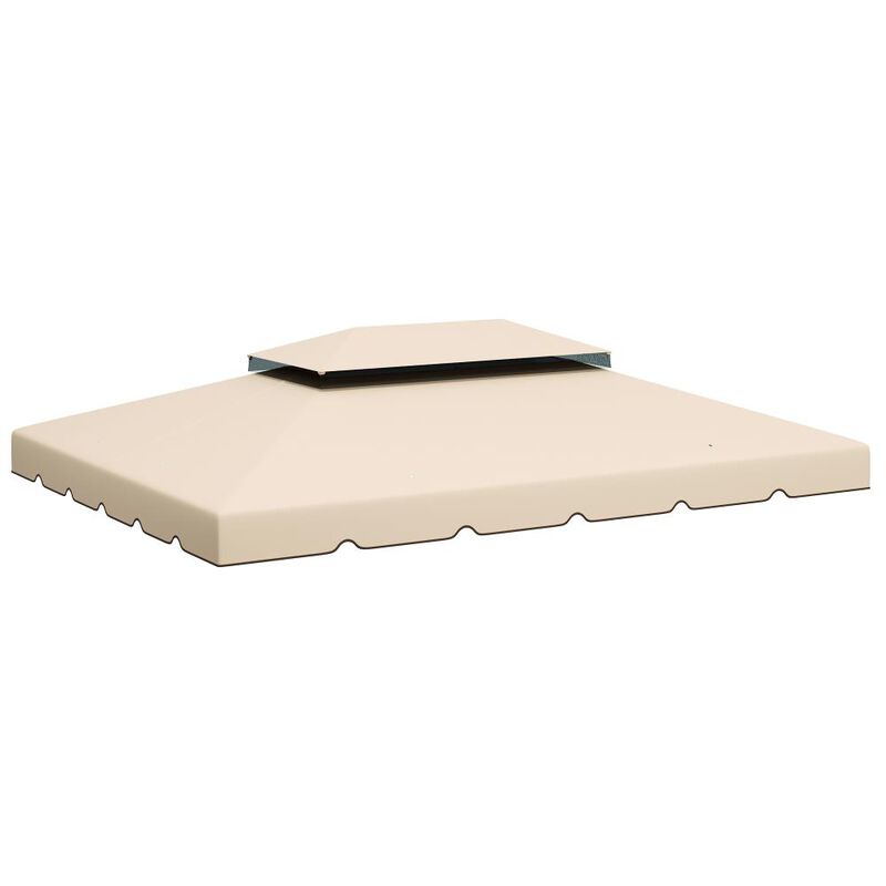 Hivvago Double Vented Roof 13' x 10' Gazebo Canopy image number 0