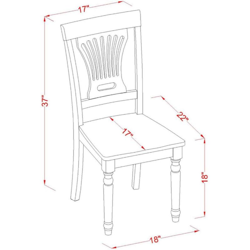 Dining Room Set Buttermilk & Cherry
