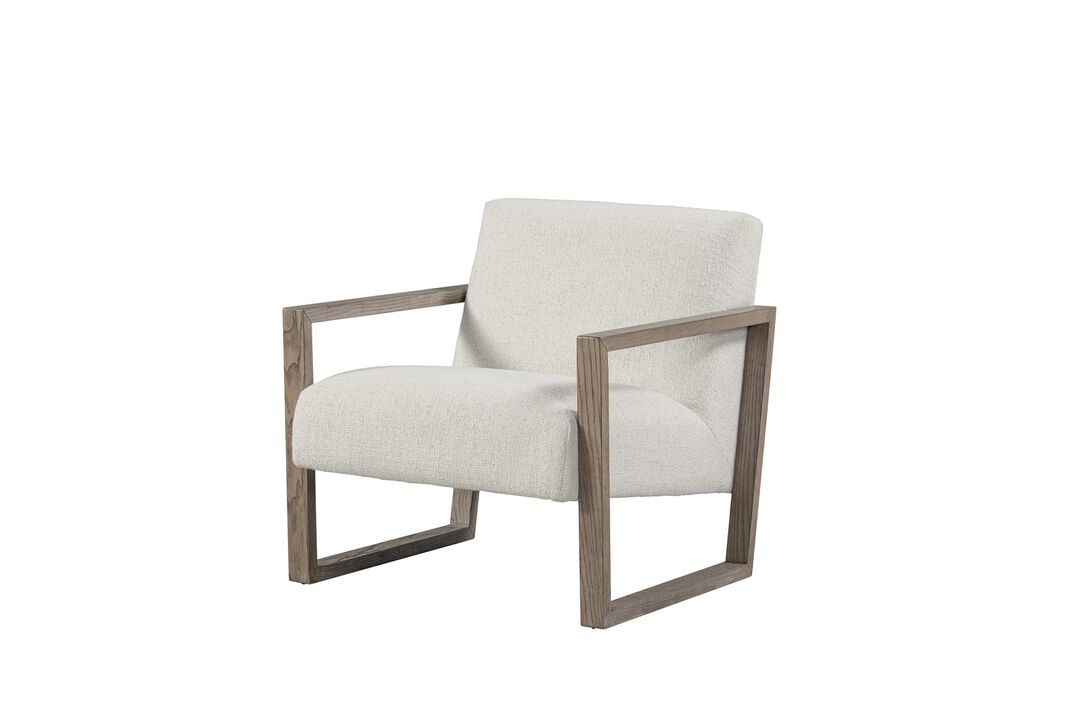 Upholstered Fabric Armchair