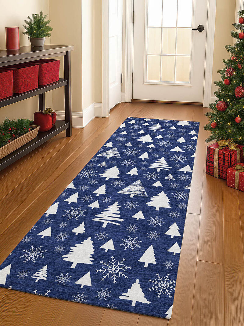 Merry & Bright MY23 Navy 2'3" x 7'6" Rug