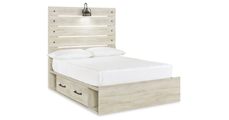 Cambeck full Panel Bed with 2 Storage Drawers image number 3