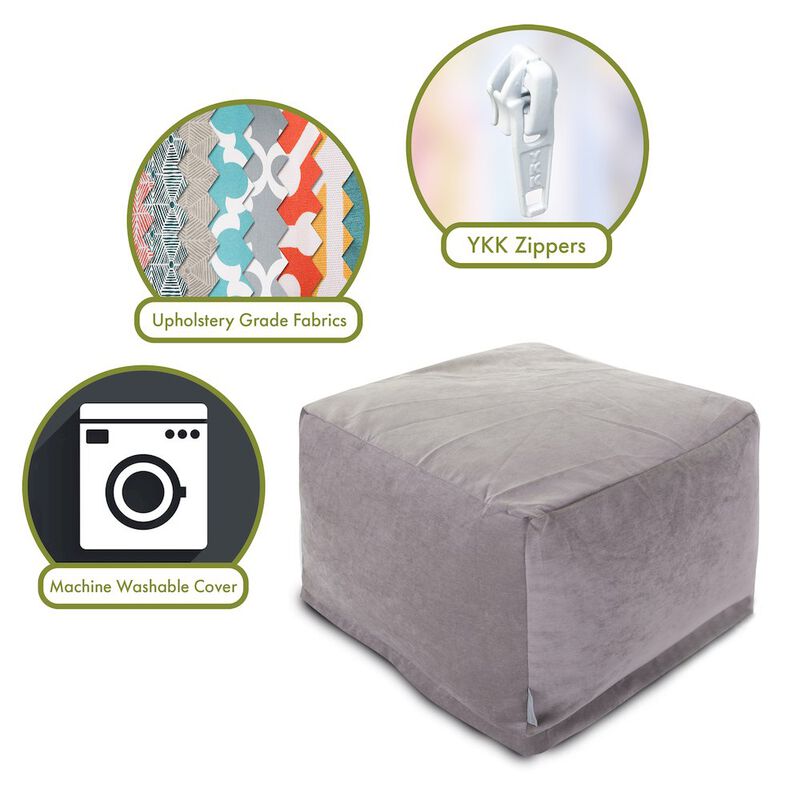 Majestic Home Goods Ottoman Pouf Villa Vintage