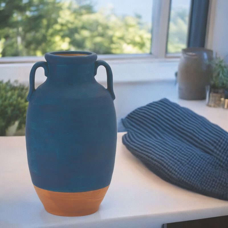 Decorative Ceramic Urn for Memorial and Home Accent Styling