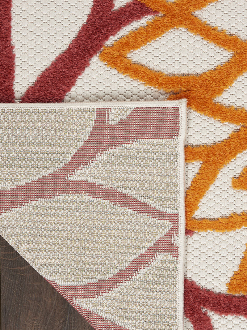 Aloha ALH05 Red/Multicolor 3' x 5' Rug