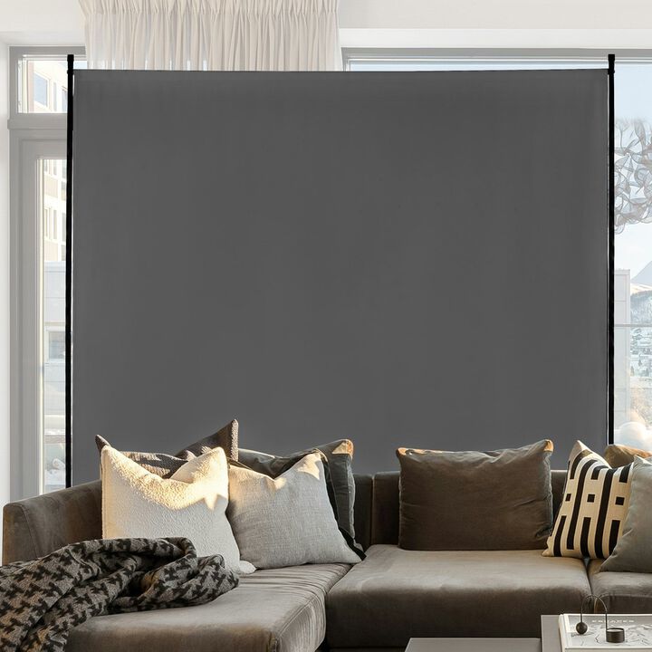 Single Panel Privacy Screen Divider, Freestanding Room Partition for Bedroom, Office & Home