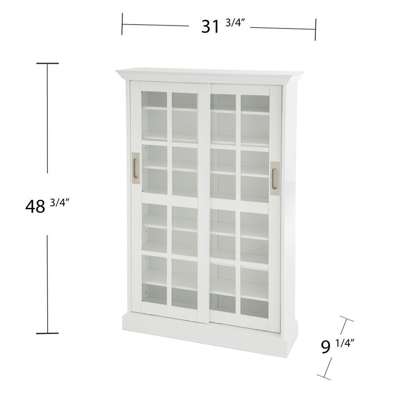Clooney White Cabinet
