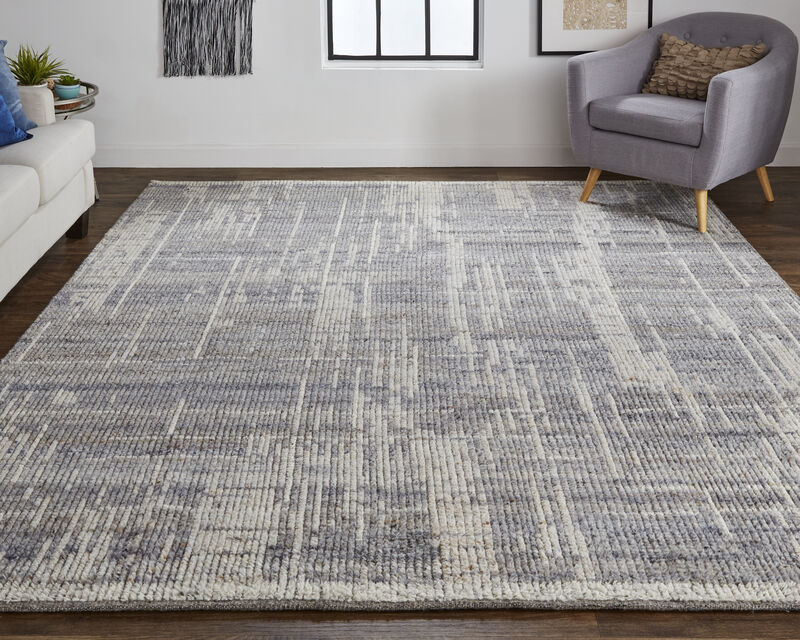 Alford 6920F Gray/Ivory/Taupe 5'6" x 8'6" Rug