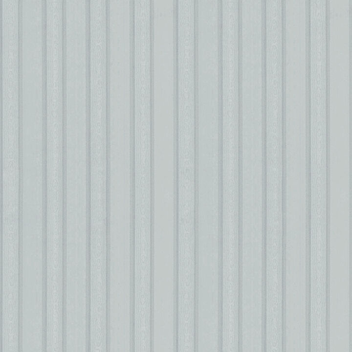 Zeta Light Blue Moire Stripe Wallpaper (Set of 2)