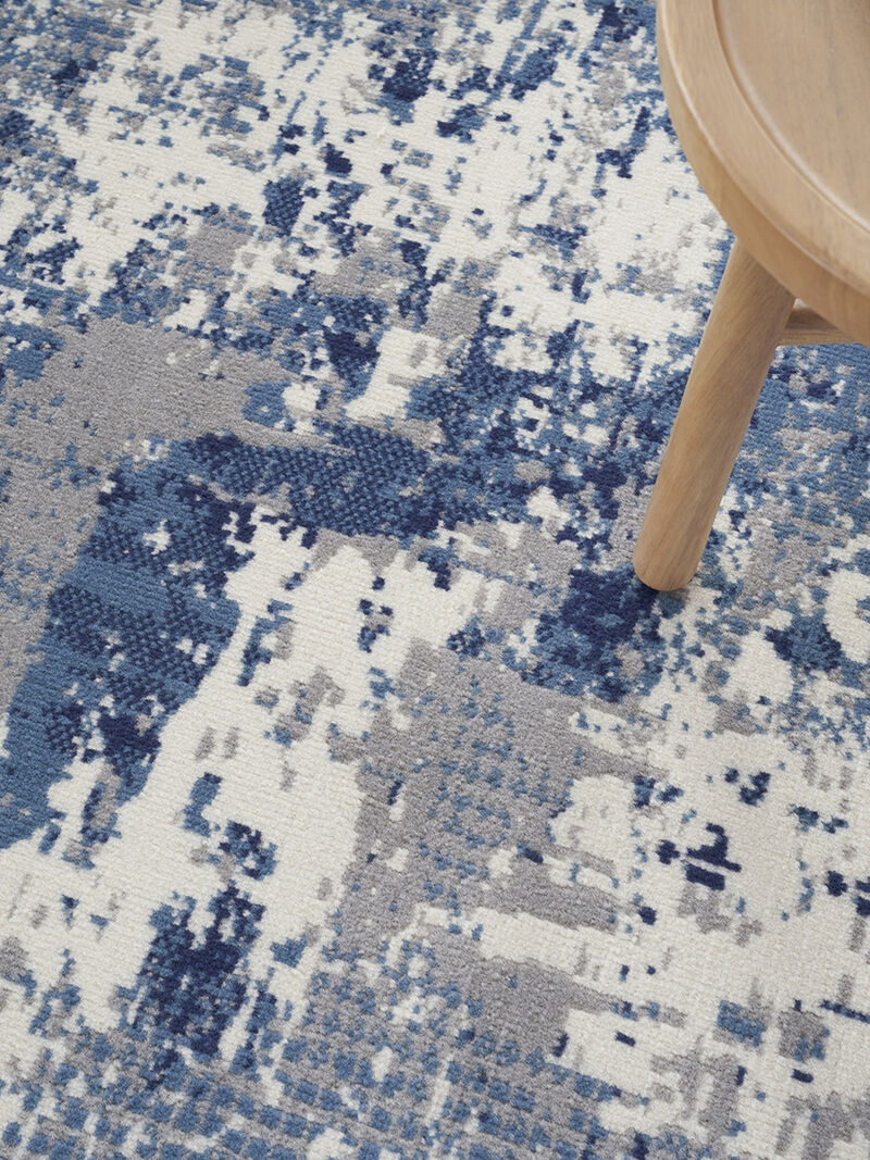 Grafix GRF38 Navy/Blue 8' x Round Rug