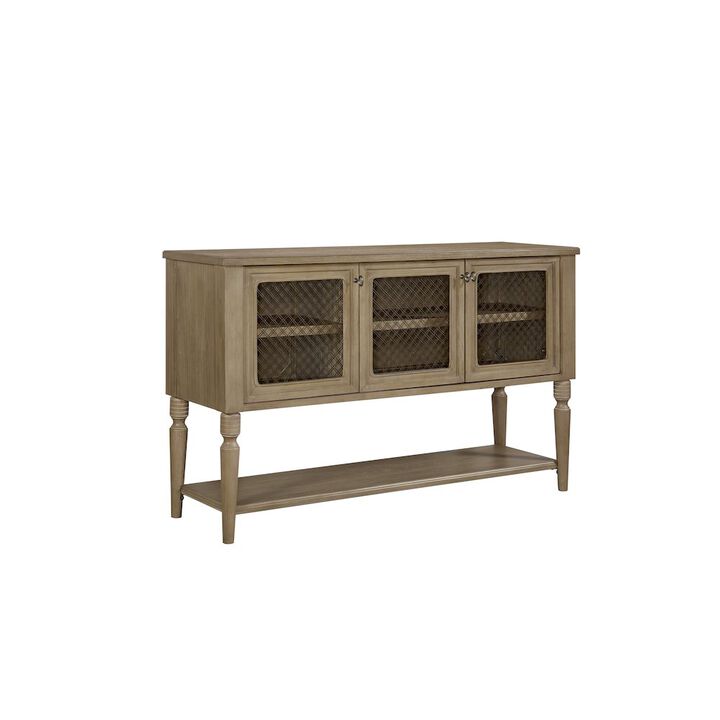 Bernards Magnolia Sever Mesh Door Fronts - Cashew