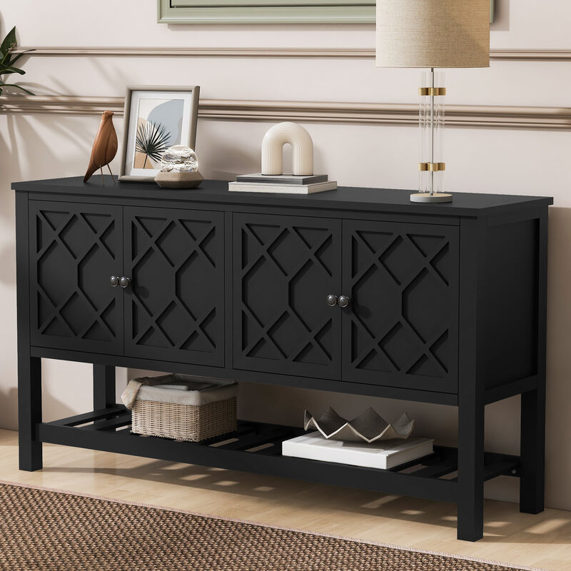 Merax Storage Cabinet Entryway Table