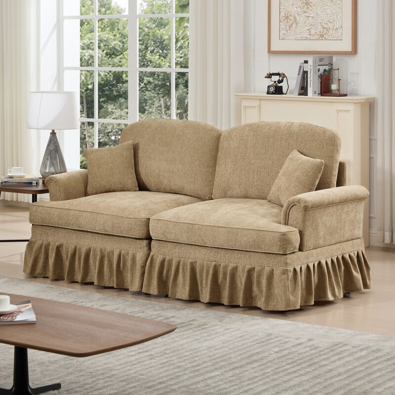 Niptar Mid-Century Modern Loveseat sofa image number 1