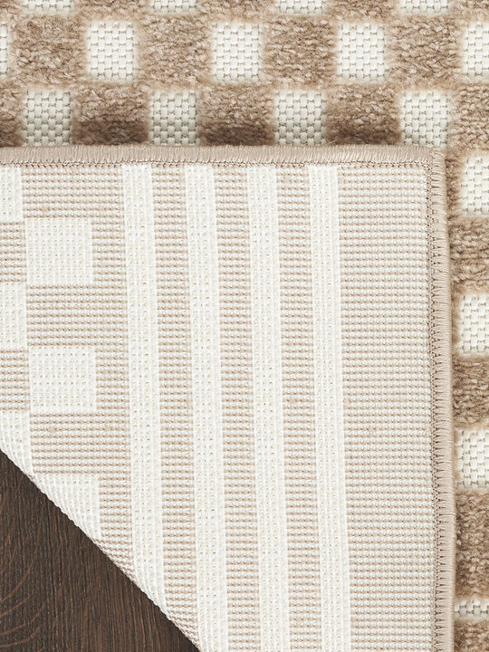 Care Free CAF02 Brown 7'10" x 9'10" Rug