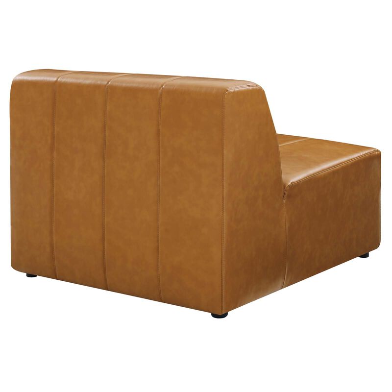 Bartlett Vegan Leather Armless Chair image number 3