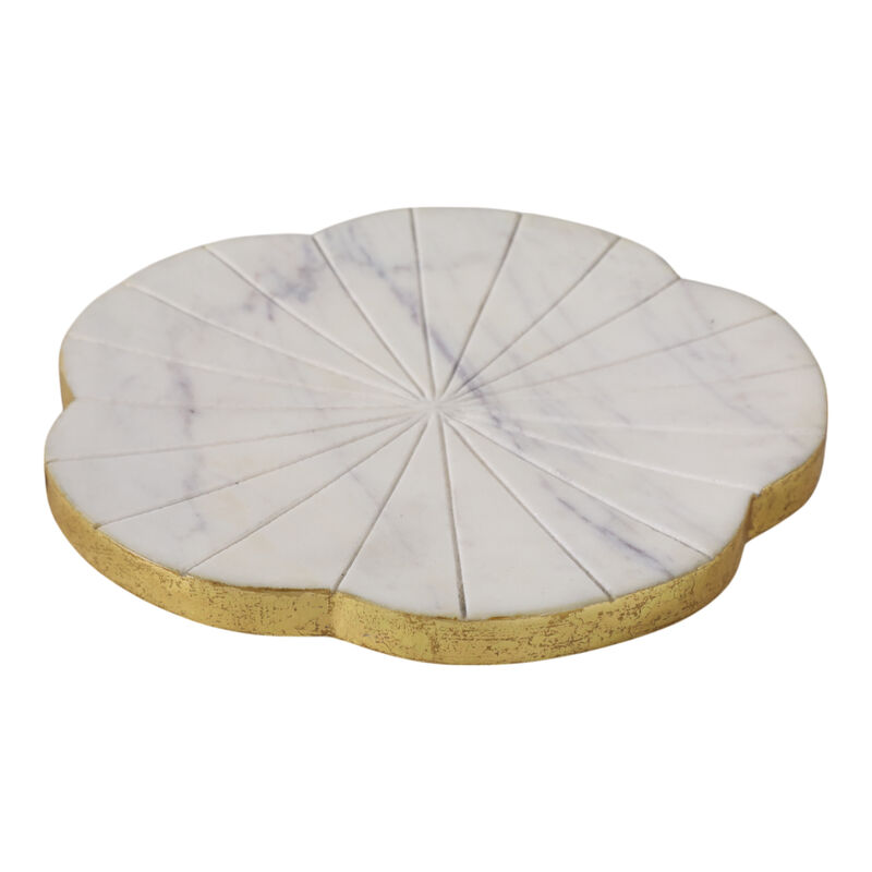 8x8 Marble Flower Tray image number 2