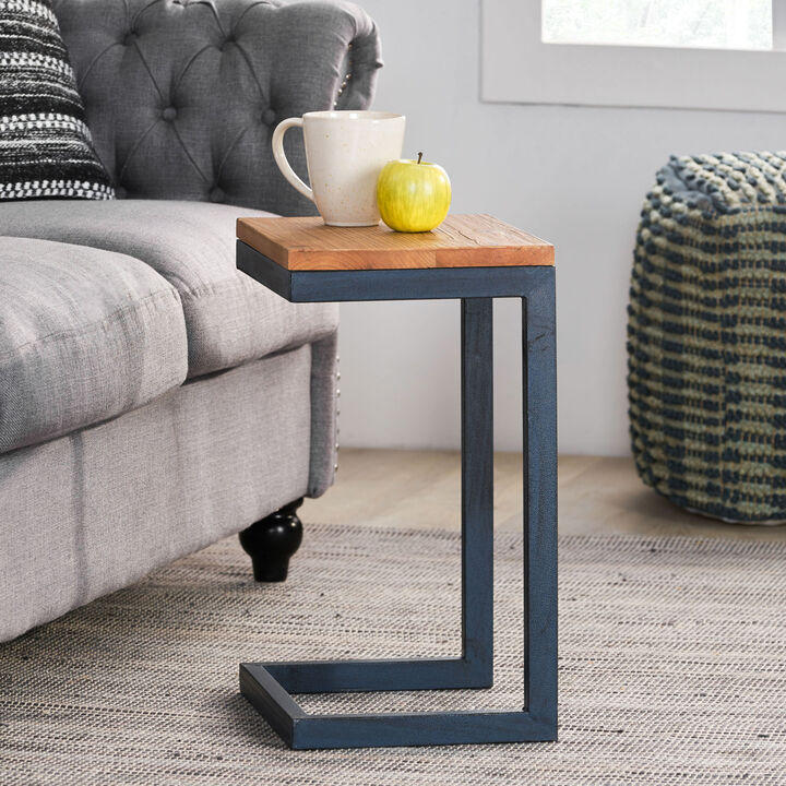 Streamdale Firwood Antique C-Shaped Nesting Tables (3-Pack)