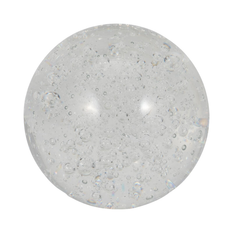 Clear 4" Glass Crystal Ball