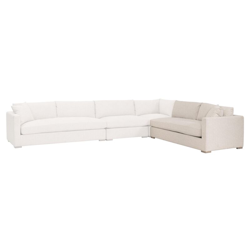 Newport Outdoor Modular 2-Seat Right Track Arm Sofa image number 3