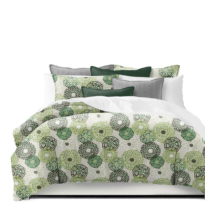 6ix Tailors Fine Linens Garden Stow Green Comforter Set