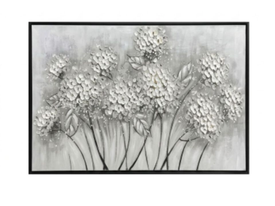 Large Flowers Oil Modern Decor Floral Canvas Living Room Bedroom Kitchen Office