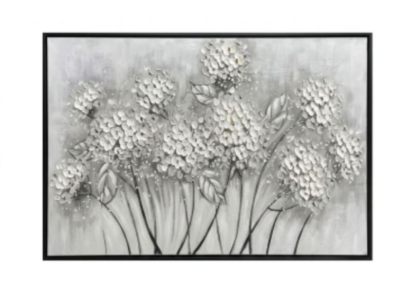 Large Flowers Oil Modern Decor Floral Canvas Living Room Bedroom Kitchen Office image number 0