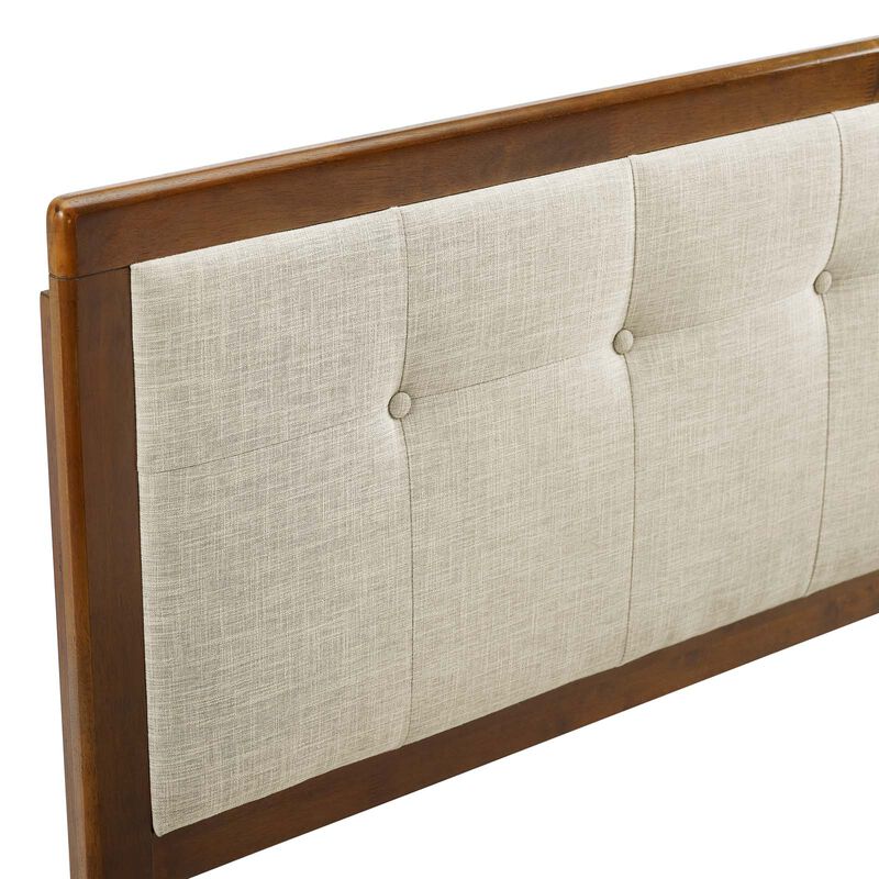 Modway - Draper Tufted Full Fabric and Wood Headboard image number 3