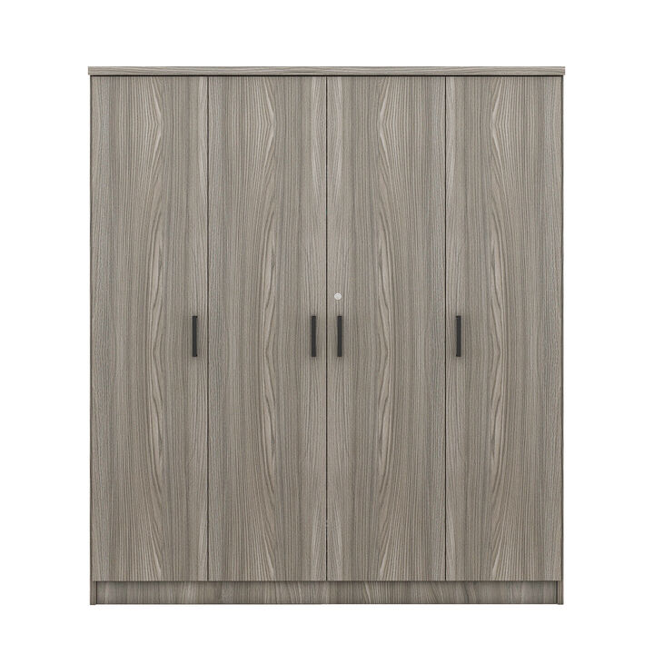 Merax 4-Door Wardrobe with 1 Drawer