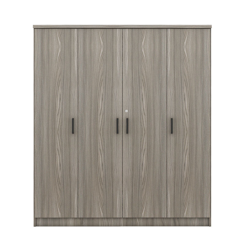 Merax 4-Door Wardrobe with 1 Drawer