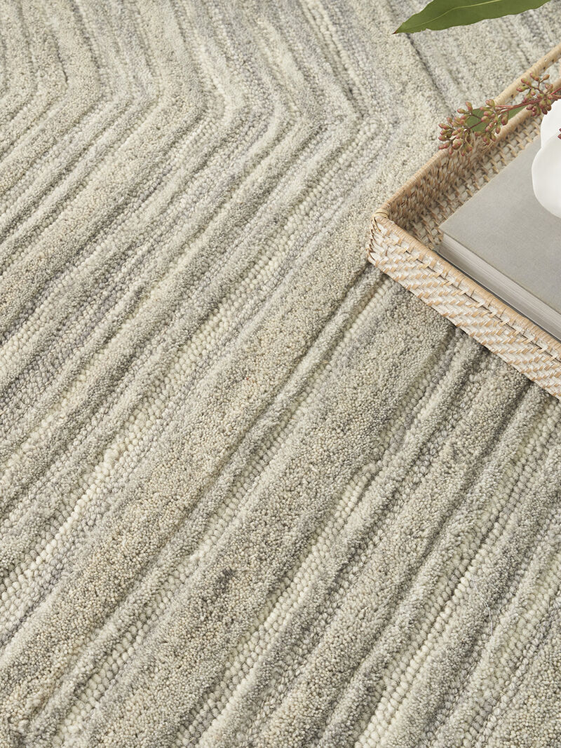 Graceful GRU03 Gray 3'9" x 5'9" Rug