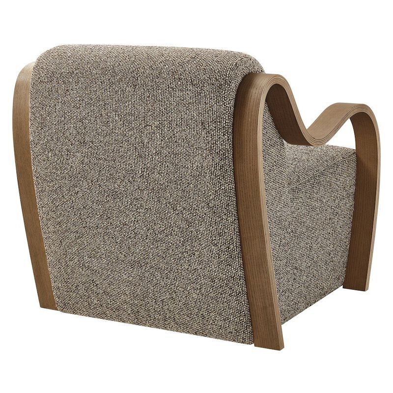 Atrium Lattice Boucle Accent Armchair image number 4