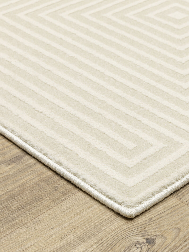 Raylan 3'3" x 5' Ivory Rug