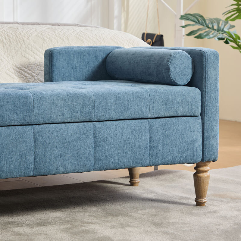 Semsuk Storage Bed Bench image number 7