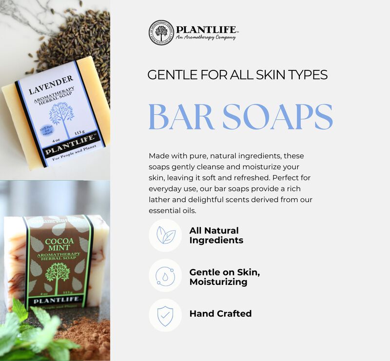 Plantlife Bar Soap - Rosemary Sage 6 Pack image number 4