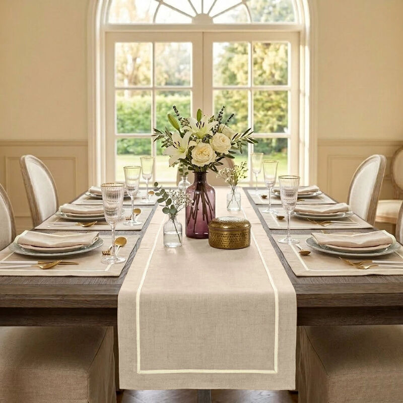 Linen Table Runner image number 2
