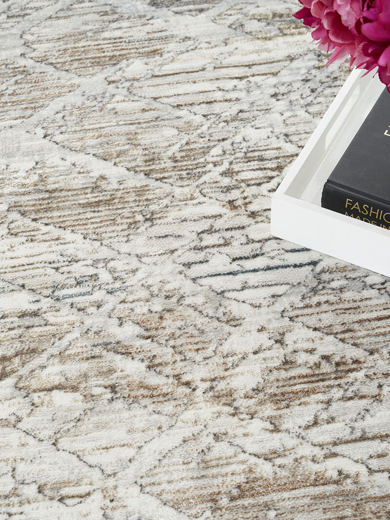 Glitz GLZ11 Gray/Multicolor 9' x 12' Rug