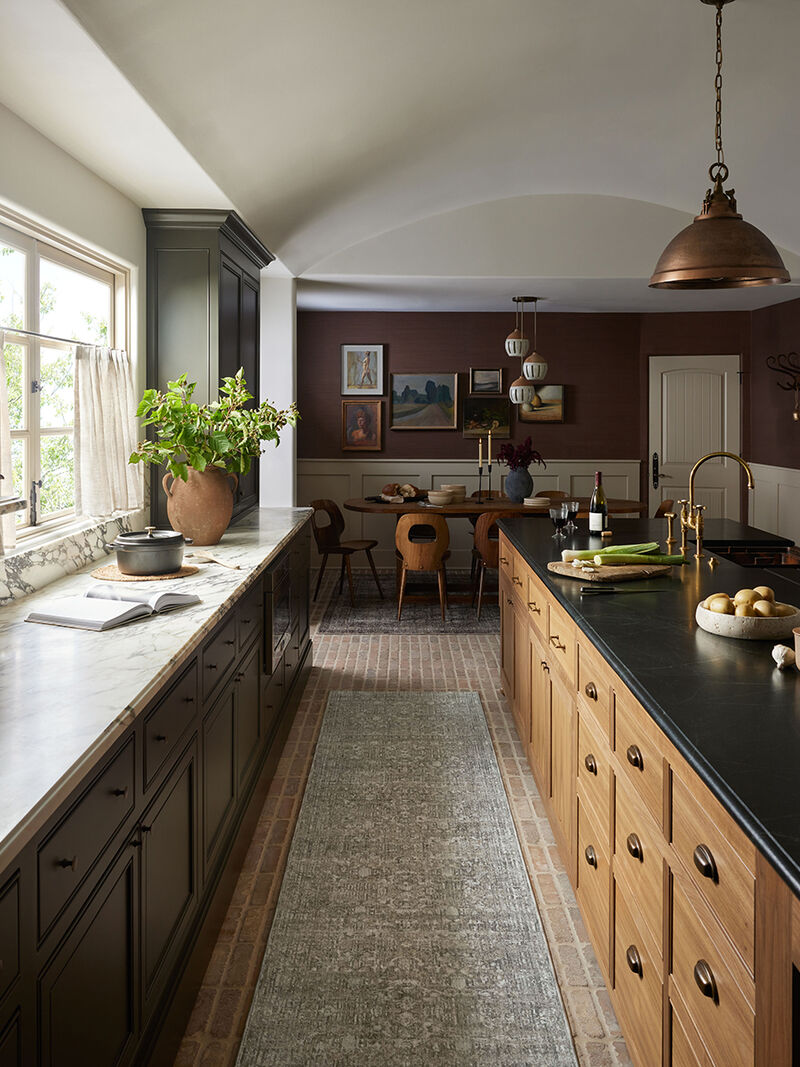 Honora Grey/Beige 2'7" x 10'0" Runner Rug by Amber Lewis x Loloi