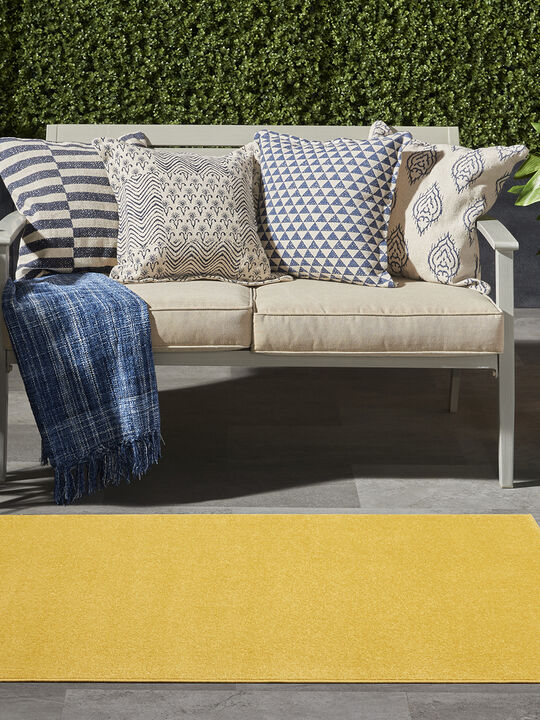 Nourison Essentials NRE01 Yellow 3' x 5' Rug