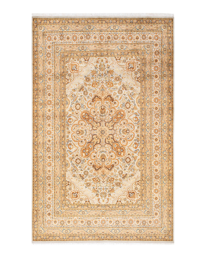 Mogul, One-of-a-Kind Hand-Knotted Area Rug  - Ivory, 5' 10" x 9' 2" image number 1